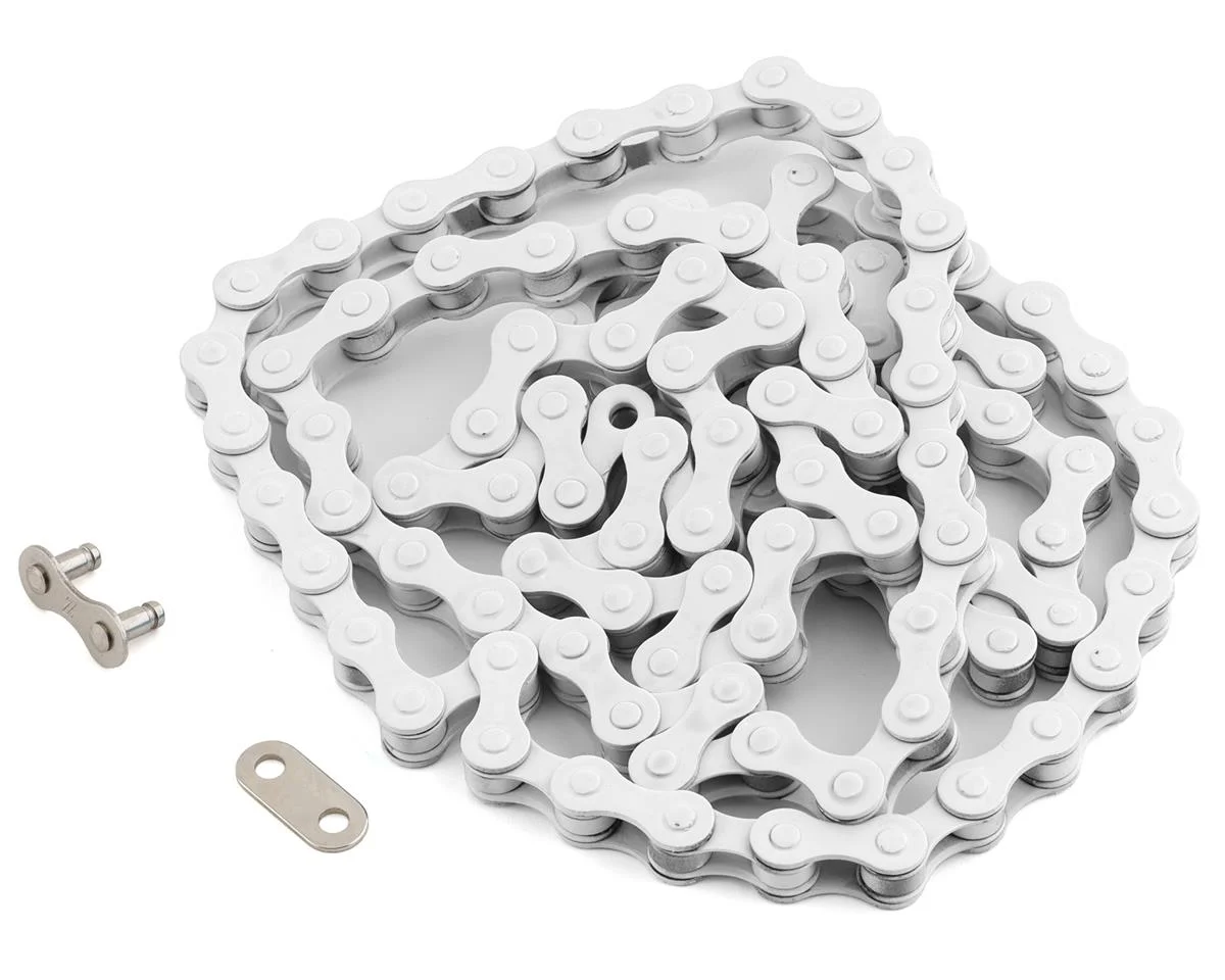 KMC S1 BMX Chain (White) (Single Speed) (112 Links)
